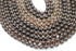 smoky quartz gemstone beads, 6mm, round
